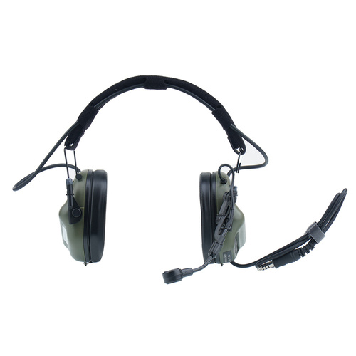 Earmor - Náhlavní souprava M32 Mark 3 - zelená - Mil-71H-FG