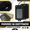 M-Tac - Držák na odznaky s průhledným panelem - černý - 10131002