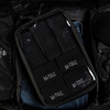 M-Tac - Malý průhledný organizér Elite - 22 x 14 cm - černý - 10147002-S