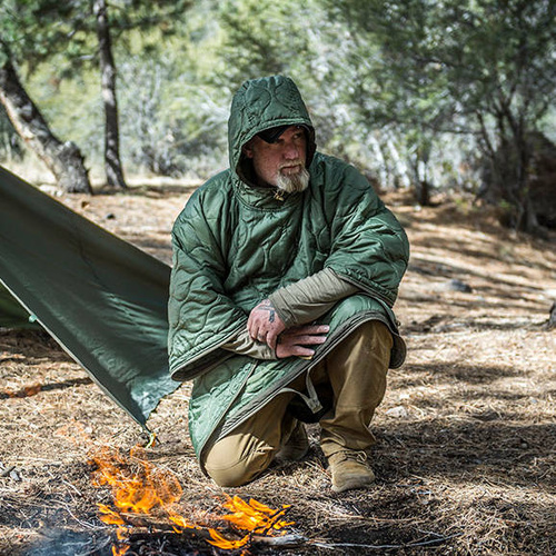 Helikon - Poncho Swagman Roll Basic - Černý - PO-SRB-PO-01