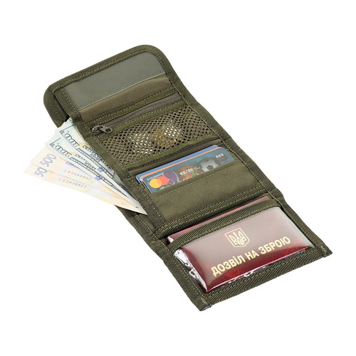 M-Tac - peněženka Elite Gen.II - suchý zip - zelená Ranger - 20424823