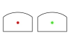 Theta Optics - Červený zaměřovač Replica Micro Red Dot - RIS 22 mm - černý - THO-10-007851