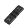 Reptilia - Hliníková lišta Picatinny M-LOK Low Profile Rail LPR - Černá - 100-255
