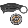 Fox - Zavírací nůž Tribal K Karambit - Liner Lock - G10 - N690Co - Black - FX-802