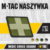 M-Tac - Medic Cross Square 3D PVC nášivka - olivová - 51124001