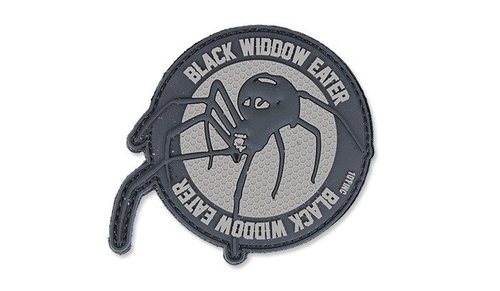 101 Inc. - 3D záplata - Black Widdow Eater - šedá