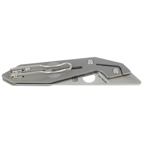 Spyderco - Zavírací nůž Nand Gray Titanium Satin - M398 - šedá - C270TIP