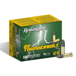 Remington - Střelivo .22LR HV Thunderbolt 40 gr / 2,6 g - 500 nábojů - 21241