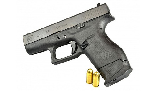 Strike Industries - Vylepšená deska zásobníku pro Glock 42 - SI-EMP-G42-BK