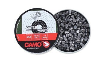 Gamo - Pelety Match - 250 ks - 5,5 mm - 6320025
