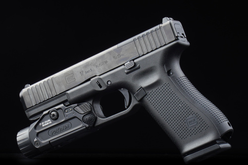 Holosun - taktická zbraňová svítilna Dual - 17 000 cd - IR/zelený laser - Černá - P.ID Dual