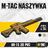 M-Tac - nášivka AR-15 - PVC 3D - Coyote - 51112005