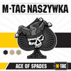 M-Tac - Záplata s pikovým esem - 3D PVC - černá/bílá - 51108236