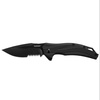 Kershaw - Zavírací nůž EDC Lateral Black Serrated - 8Cr13MoV - černý - 1645BLKST