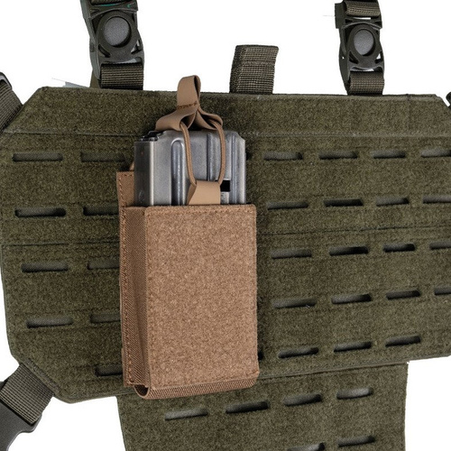 Mil-Tec - Pouzdro na zásobníky AR-15 s háčkem a smyčkou - Dark Coyote - 13496119