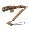 Cetacea Tactical - Šňůrka na oděv s mini cívkou - Coyote Brown - TA-PCO-COY