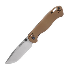 Ka-Bar - Zavírací nůž Becker Folder D2 - Coyote Brown - BK41