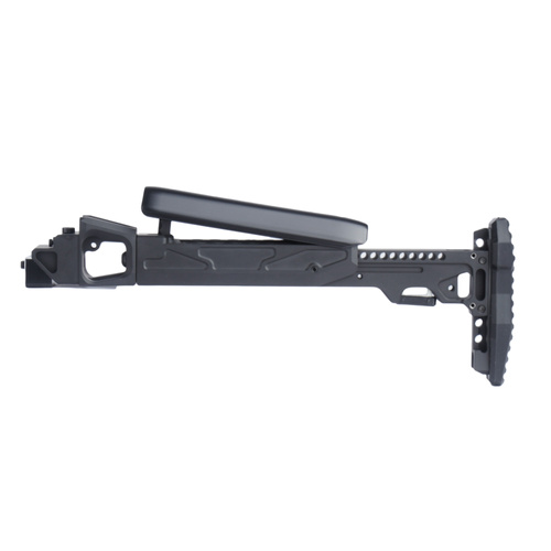 Kruk - Pevná pažba s adaptérem pro platformu AKM/AK-74 - Černá - CRC 5002/9035-BLK