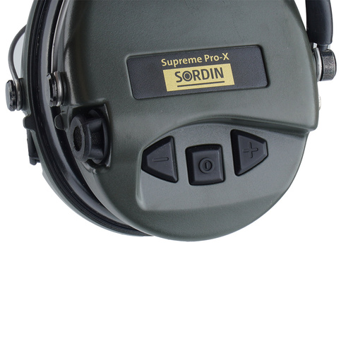 Sordin - Chrániče sluchu Supreme Pro-X - zelené - 75302-X/L-S