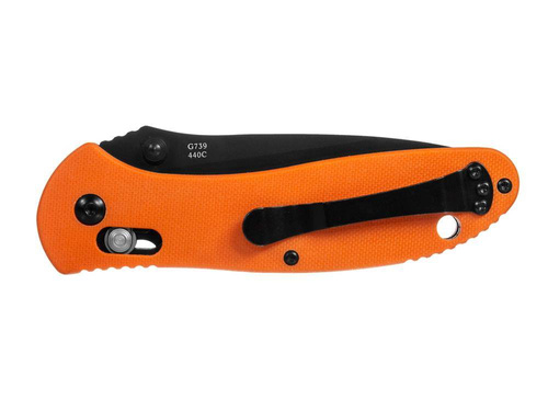 Ganzo - Zavírací nůž - 440C - oranžový - G7393-OR