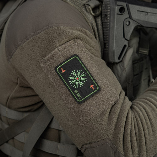 M-Tac - Helmet of Terror Map Patch - výšivka - černá/olivová - 51392201