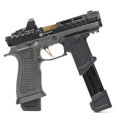 Strike Industries - Držák náhradních zásobníků pro SIG SAUER P320 - SI-P320-MAGHOLDER