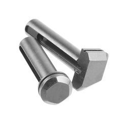 Strike Industries - Prodloužené čepy pro AR - chrom - SI-AR-EPTP-CC