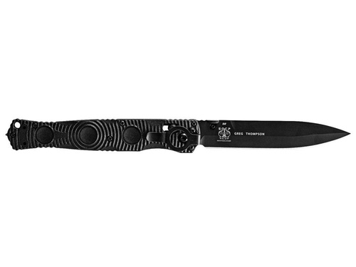 Benchmade - Taktický nůž 391BK SOCP - D2 - Black - 391BK