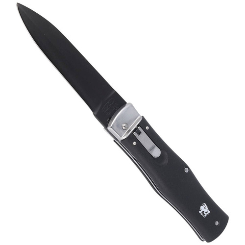 Mikov - Pružinový nůž Predator ABS 241-NH-1/KP - AISI 420 - černý - V1707509