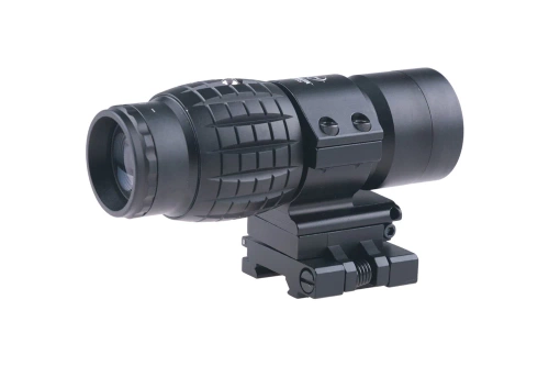Theta Optics - Lupa 3x35 V2 Red Dot Magnifier - černá - THO-10-011611