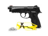 RazorGun - Pistolová vzduchovka Excite s ochrannými brýlemi - 4,5 mm - černá - 337-004