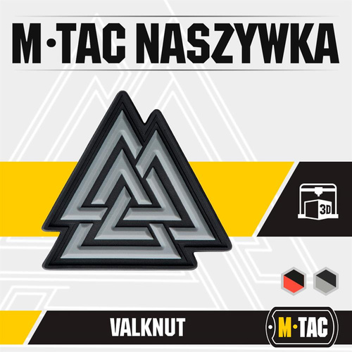 M-Tac - 3D PVC záplatovací matice - černá / šedá - 51163211