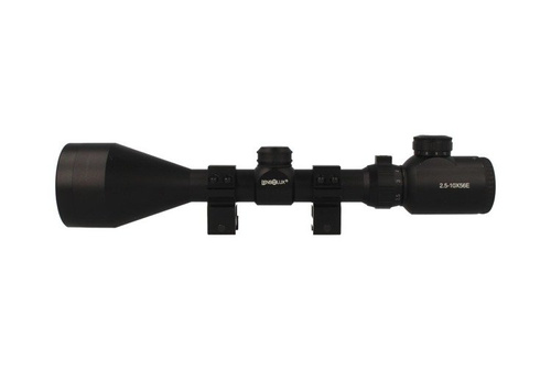 Lensolux - Puškohled 2,5-10x56E, osvětlený 4 červenými body - 19314