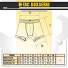 M-Tac - Taktické boxerky 93/7 - černé - 70009002