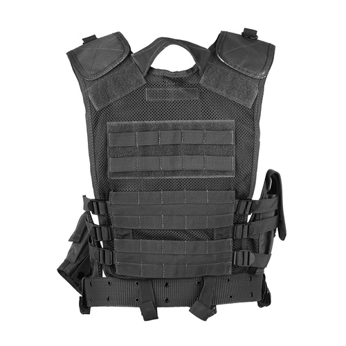 Mil-Tec - Taktická vesta USMC - černá - 10720002