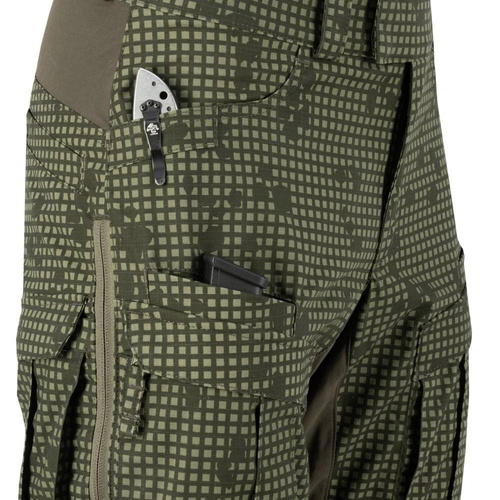 Helikon - Taktické kalhoty MCDU - Woodland / Olive Green - SP-MCD-SP-0302A
