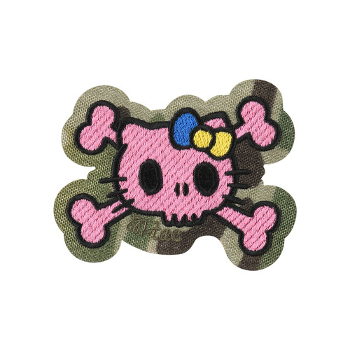 M-Tac - Kitty Pink Patch - výšivka - žlutá a modrá mašle - MultiCam - 51393008