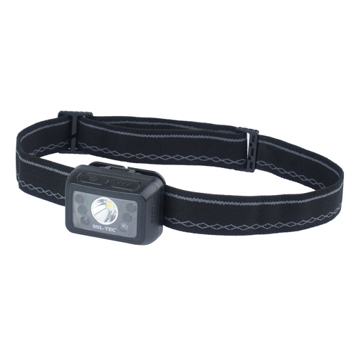 Mil-Tec - GC260 Dobíjecí čelovka - 265 lm - černá - 15172400