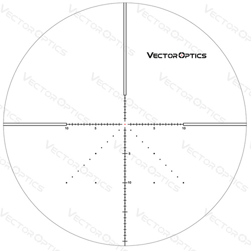 Vector Optics - Puškohled Veyron 6-24x44 - Osvětlený bod - 30 mm - První ohnisková rovina - SCFF-37