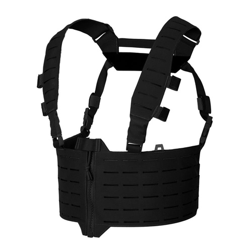 Přímá akce - Náprsní vesta WARWICK Zip Front® - černá - Cordura 500D - CR-WRWZ-CD5-BLK