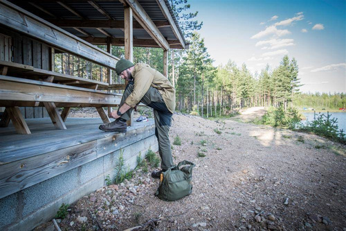 Helikon - Kalhoty Pilgrim® - Taiga Green / Black - SP-PGM-DC-0901A
