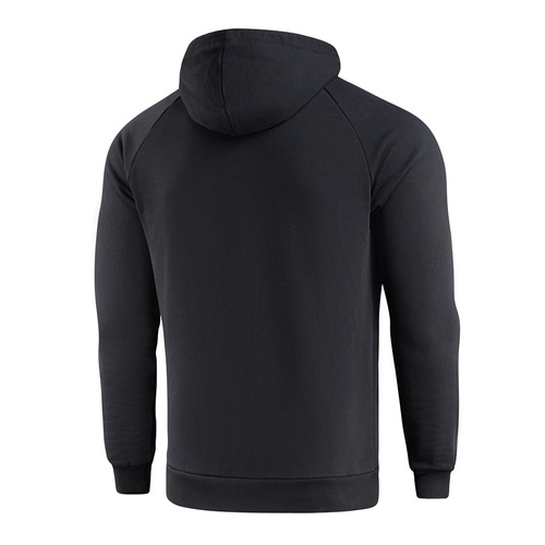 M-Tac - Bavlněná taktická mikina s kapucí Hard Raglan - černá - 51388002