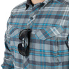 Helikon - Košile Defender Mk2 Pilgrim® - modrá kostkovaná - KO-DPG-SR-P6501