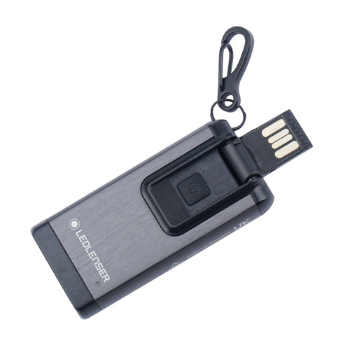 Ledlenser - Nabíjecí LED svítilna / přívěsek K6R - 400 lm - s režimem červeného světla - šedá - 502577