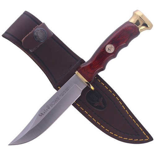 Muela - Lovecký nůž Bowie 100mm pakkawood - BWF-10