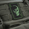 M-Tac - Morální nášivka Face of War - Cordura - Černá/Zelený - 51389201
