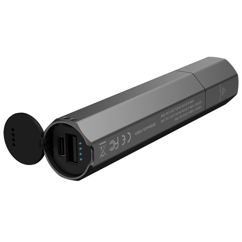 Fenix - LED svítilna E-CP s baterií 5000 mAh - 1600 lm - černá - E-CP Black
