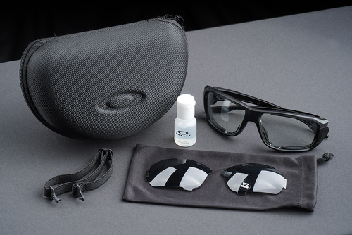 Oakley - SI Ballistic HNBL Ochranné brýle čiré + matně černé - 2LS - OO9452-0465