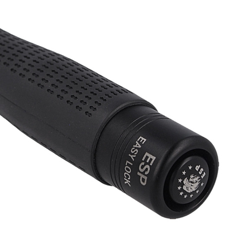 ESP - Tvrzený ergonomický teleskopický obušek Ergonomic Easy Lock - 24" - černý - ExBTO-24HE-BK