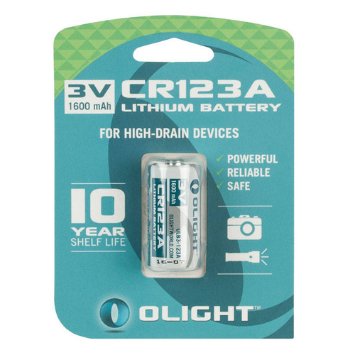 Olight - Lithiová baterie - CR123A 3V 1600 mAh - OLB3-123A